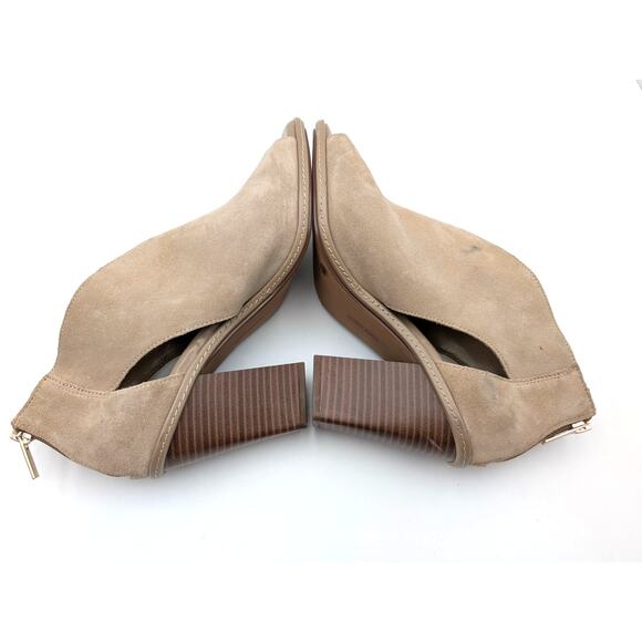 Vince Camuto Fareena Cutout Block Heel Bootie Women's Natural Size US10M EU41.5 - Picture 10 of 12